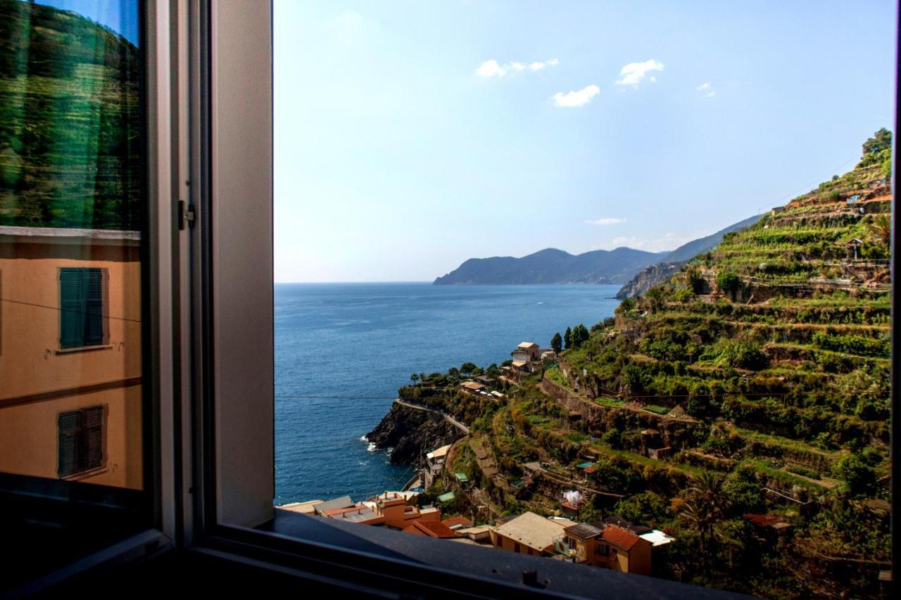 Aria Di Mare, Manarola - Camere Con Vista Mare! Exterior foto