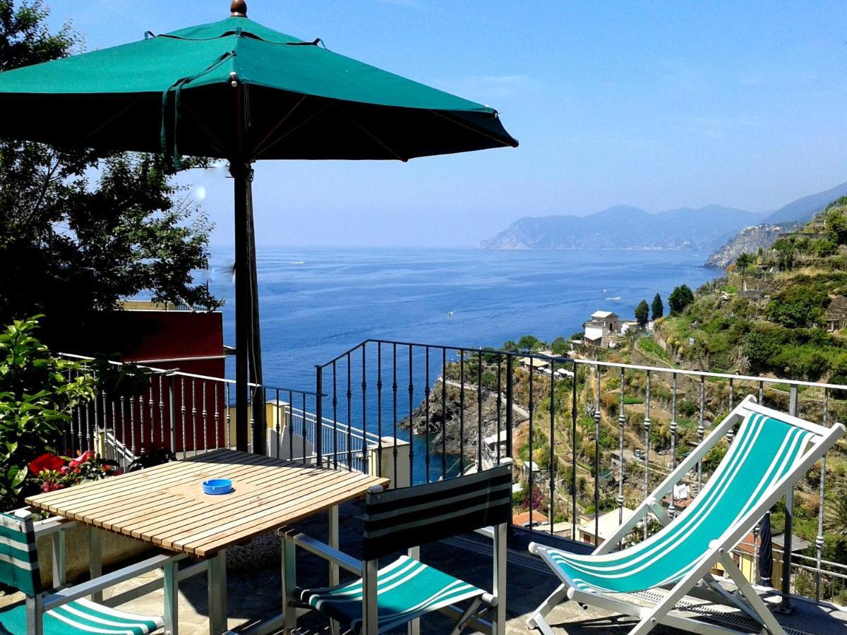 Aria Di Mare, Manarola - Camere Con Vista Mare! Exterior foto