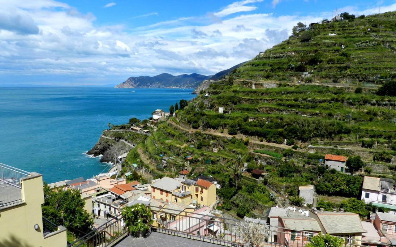 Aria Di Mare, Manarola - Camere Con Vista Mare! Exterior foto
