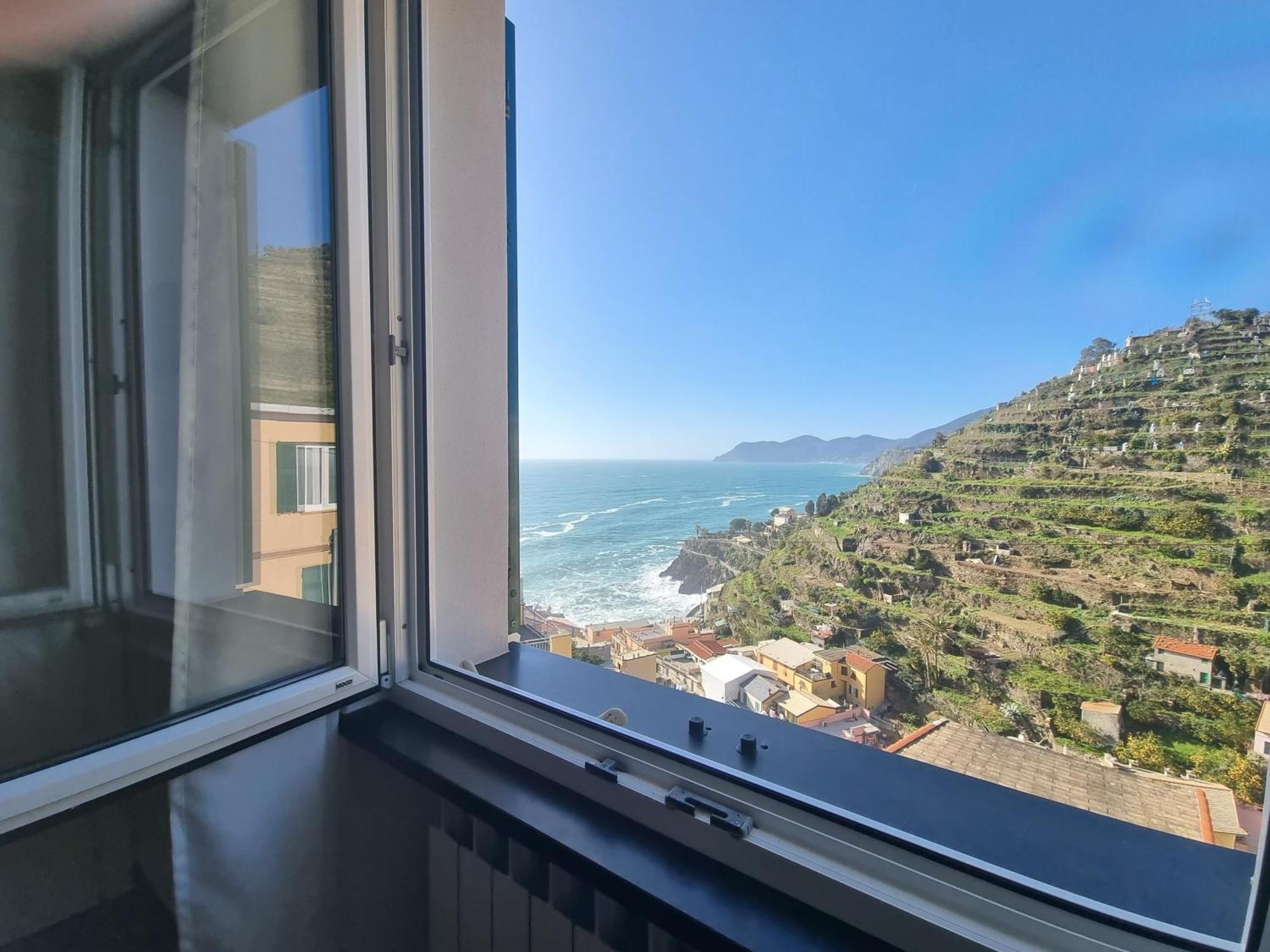 Aria Di Mare, Manarola - Camere Con Vista Mare! Exterior foto